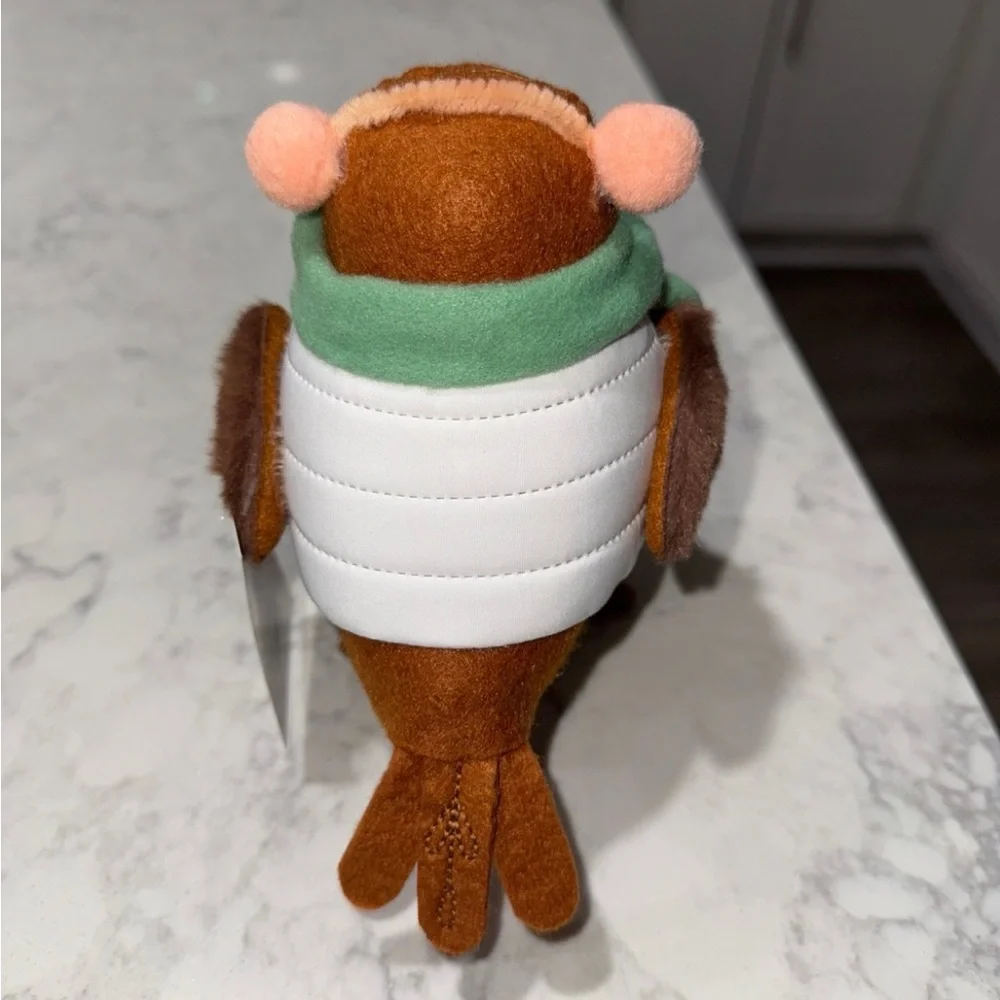 New Target 2023 Featherly Friends Bird White Vest Green Scarf-Wafer